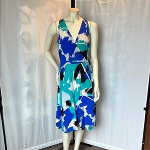 Yumi Kim Silk Wrap Midi Dress